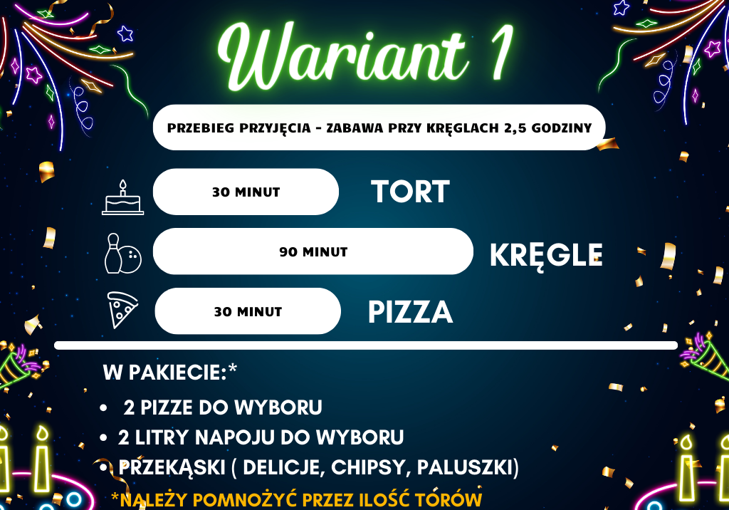 Urodziny W kręgielni Sala Zabaw