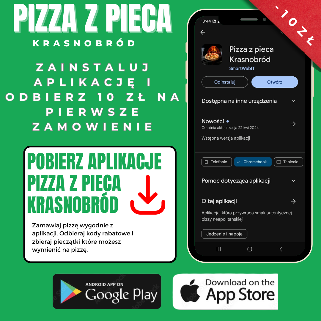 zamów Pizze online przez stronę wWW lub aplikacje